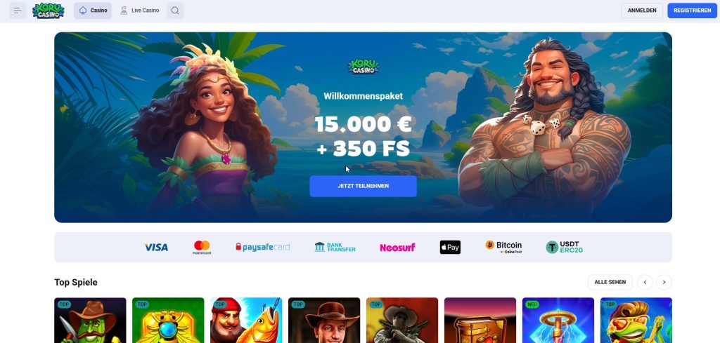 Ein mystischer Bambuswald bei Mondschein: Koru Casino empfängt seine Gäste auf verschlungenen Pfaden, wo Glühwürmchen tanzen und das Glück so organisch wächst wie die Halme im Wind